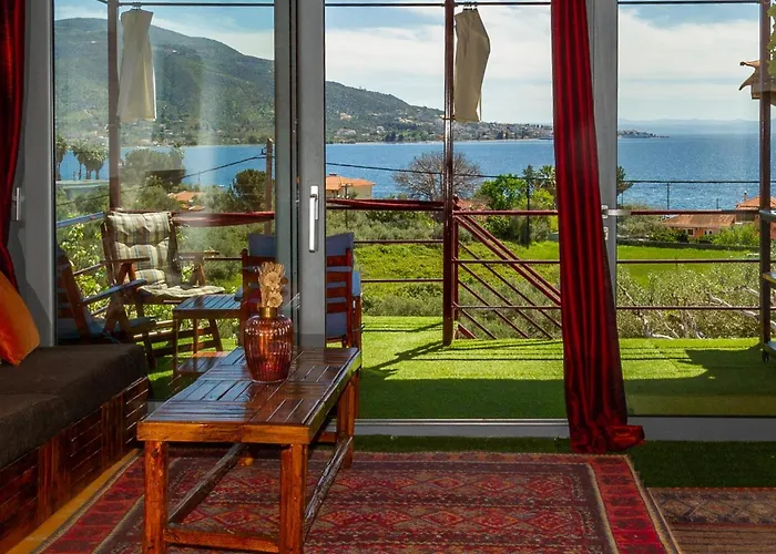 Apartment Cozy House With Amazing View And Unique Outdoor! Loutra Edipsou (Evia)
